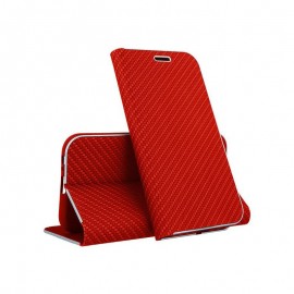 Тефтер VENNUS Carbon Book за Pocophone F1 Червен 