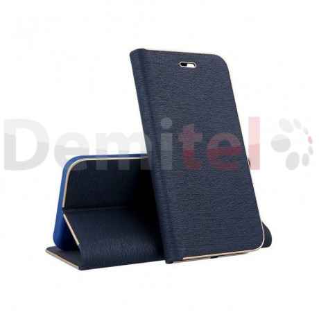 Тефтер VENNUS Frame Book за Galaxy S10e Син