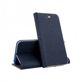 Тефтер VENNUS Frame Book за Galaxy A6 Plus 2018 Син 