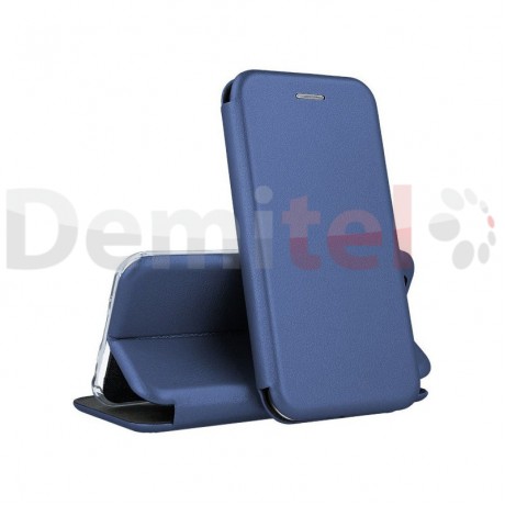 Тефтер VENNUS Elegance Book за Galaxy A7 2018 Син