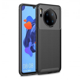 Силиконов гръб AUTO FOCUS Carbon за Huawei Mate 30 Черен 