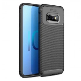 Силиконов гръб AUTO FOCUS Carbon за Samsung Galaxy S10e Черен 