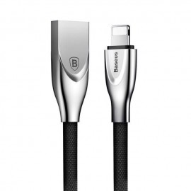 Кабел BASEUS Zinc Alloy Lightning Черен 