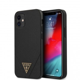Силиконов гръб Guess за iPhone 12 Черен 