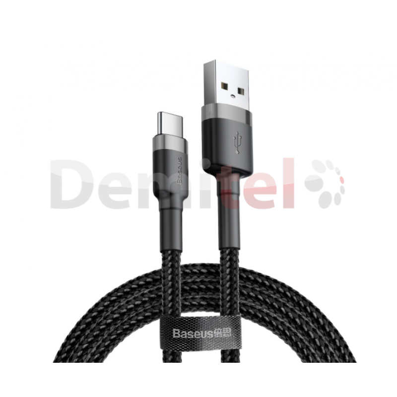 Кабел Baseus Cafule USB-C  1м Черен