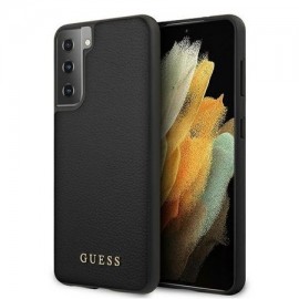 Силиконов гръб Guess за Samsung Galaxy S21+ Plus Черен 