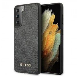 Силиконов гръб Guess за Galaxy S21 Черен 