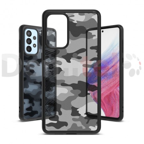 Калъф Ringke Fusion за Samsung Galaxy A53 5G Черен Камуфлаж