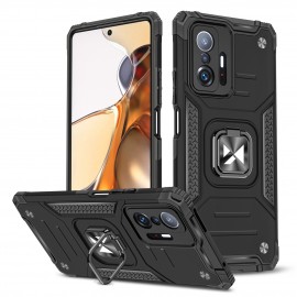 Силиконов калъф Wozinsky Ring Armor за Xiaomi Mi 11T/11T PRO Черен 