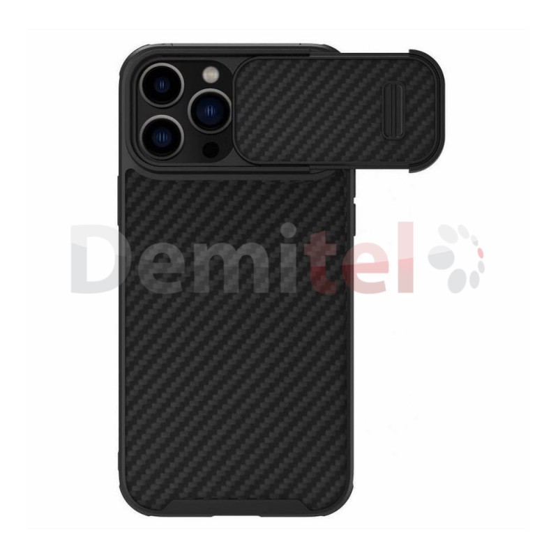 Калъф Nillkin Synthetic Fiber S за Apple iPhone 14 Черен
