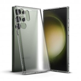 Калъф Ringke Fusion Design за Samsung Galaxy S23 Ultra, удароустойчив Прозрачен 