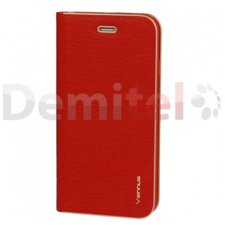 Калъф за Samsung Galaxy S23 Vennus Book Case Ultra Червен