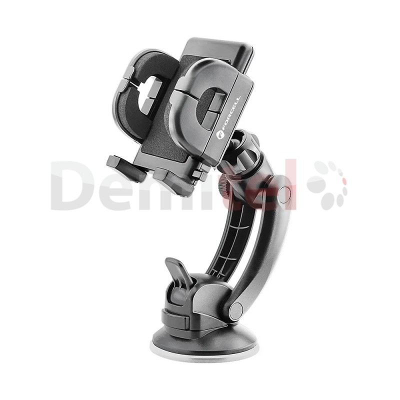 Стойка за телефон FORCELL REGULAR III с арка 15cm Черна