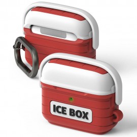 Калъф Ringke Ice Box за AirPods 3 Червен 