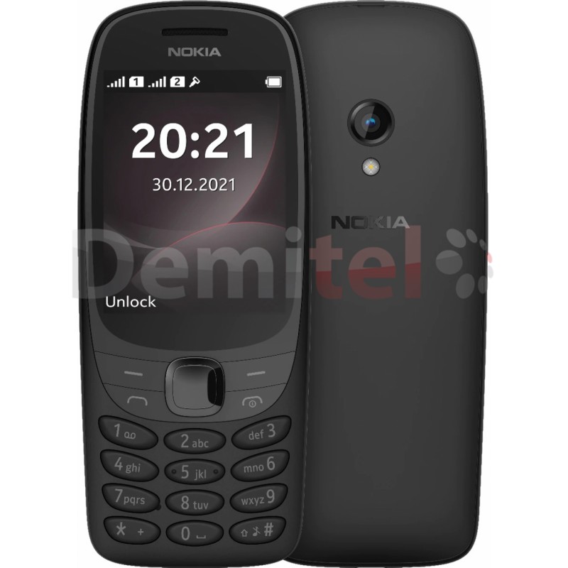 Мобилен телефон Nokia 6310, Dual Sim, Черен