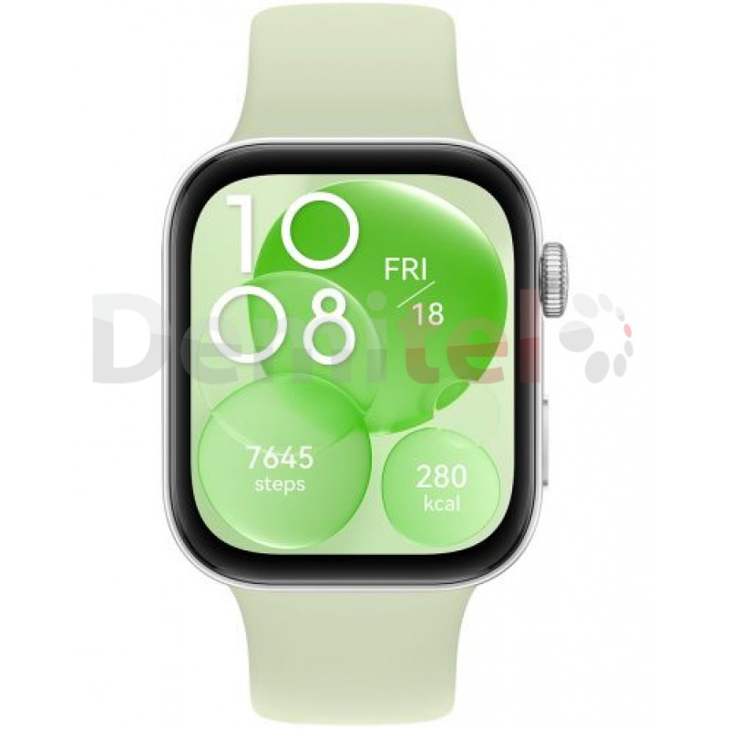 Смарт часовник, Huawei Watch Fit 3 SLO-B09, зелен