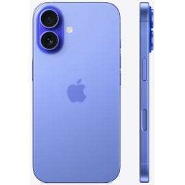 Смартфон Apple iPhone 16, 128GB, Син 