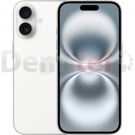 Смартфон Apple iPhone 16 256GB, Бял