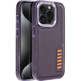 Калъф за iPhone 15 Pro, Milano Case, Dark purple 