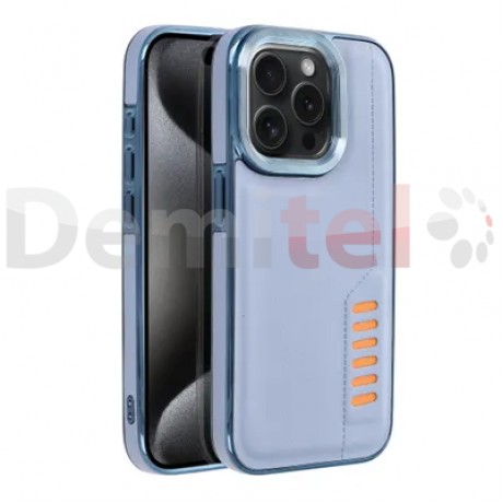 Калъф за iPhone 15 Pro, Milano Case, Син