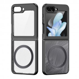 Калъф за Samsung Z Flip5 5G, Dux Ducis Aimo, MagSafe, Черен 