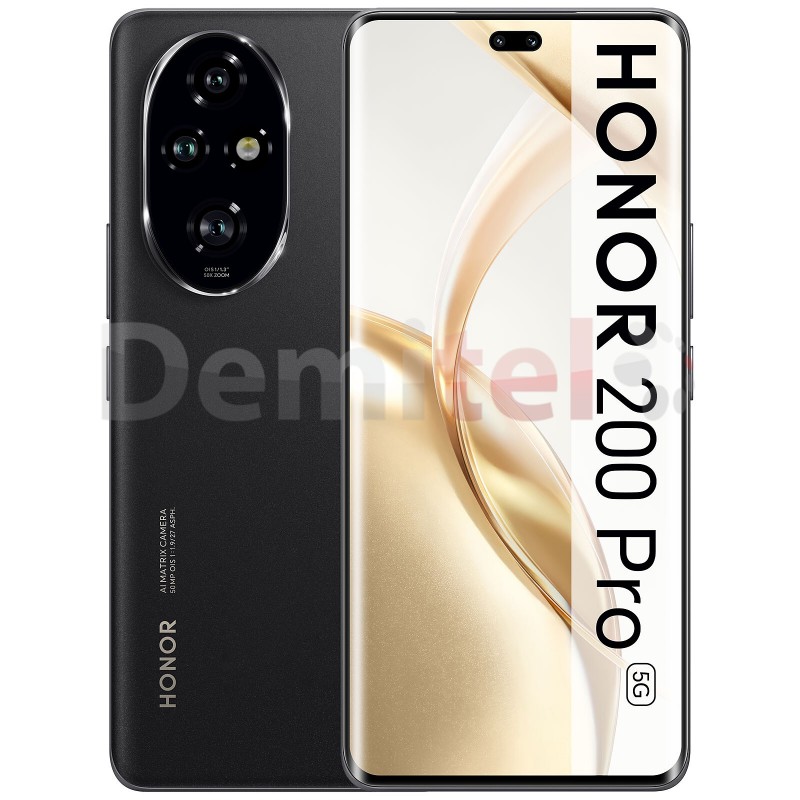 Смартфон Honor 200 Pro 5G 512GB, 12GB RAM, Black