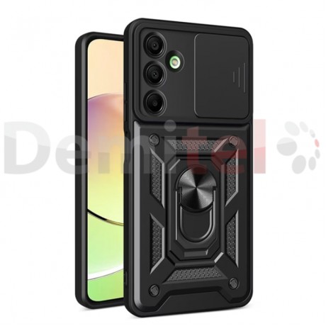 Калъф за Samsung Galaxy A16, Armor Camslide, Черен