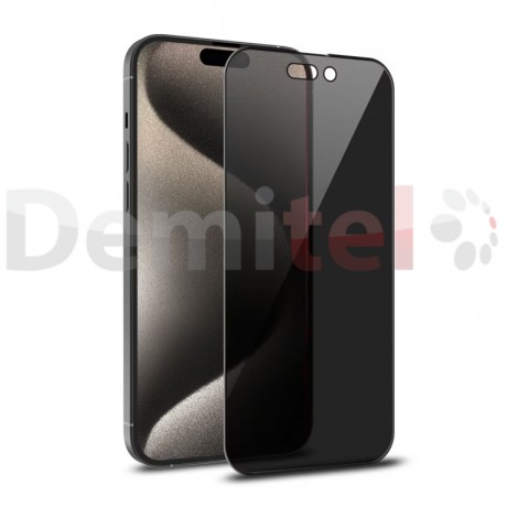 Протектор за iPhone 15 Pro Max/15 Plus, Privacy 360, Стъклен