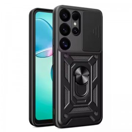 Калъф за Samsung Galaxy S25 Ultra Ring Armor Camslide Черен 