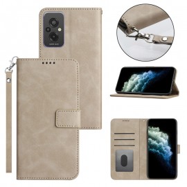 Калъф за Samsung Galaxy S25 Ultra, Exclusive wallet, Бежов 