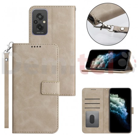Калъф за Samsung Galaxy S25 Ultra, Exclusive wallet, Бежов