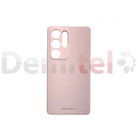 Калъф за Samsung Galaxy S25 Ultra, Silicone Cloud Case, Розов