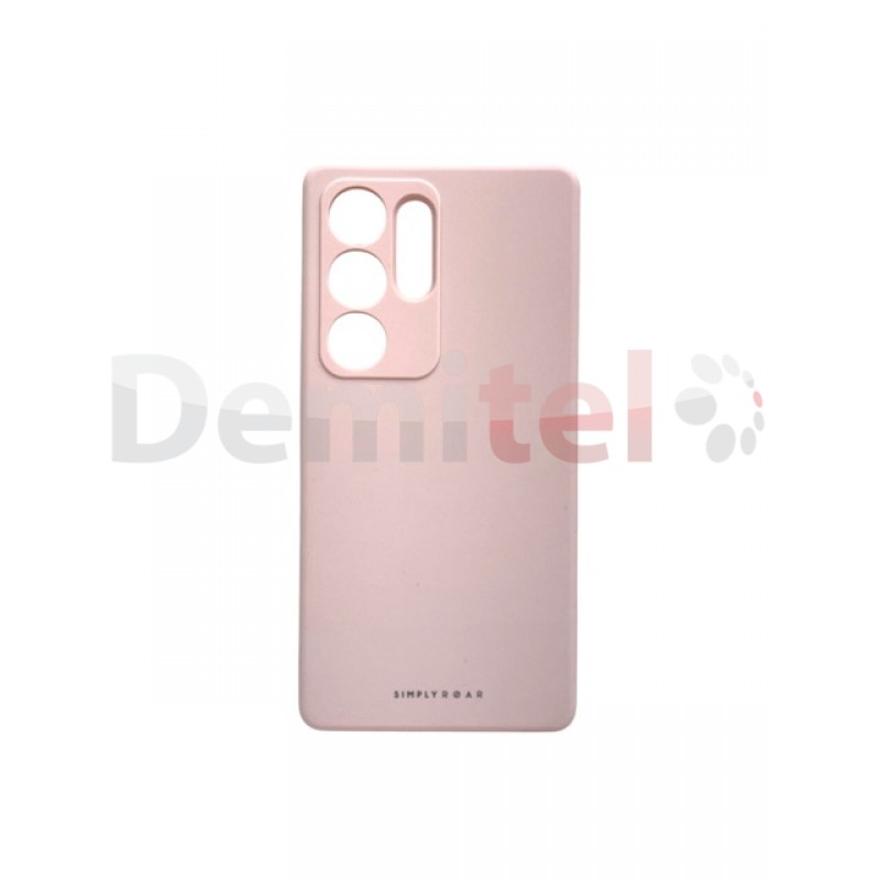 Калъф за Samsung Galaxy S25 Ultra, Silicone Cloud Case, Розов