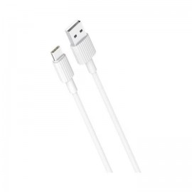 Кабел Xo, NB-P156, USB-A > Type-C 1M, Бял 