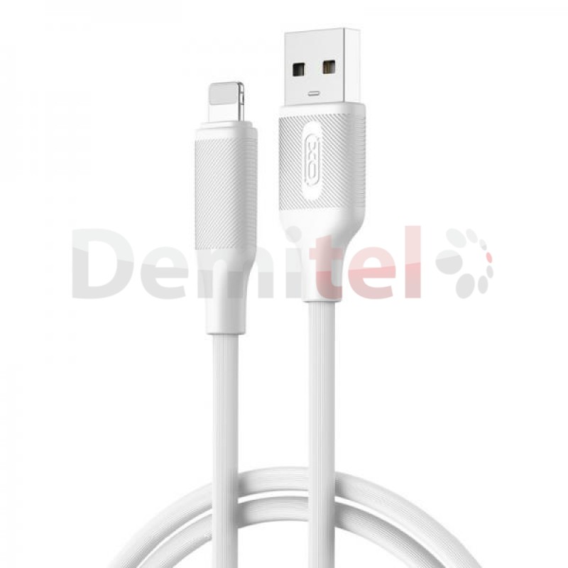 Кабел XO, NB265 Janus Series, USB > Type-C 1M, бял