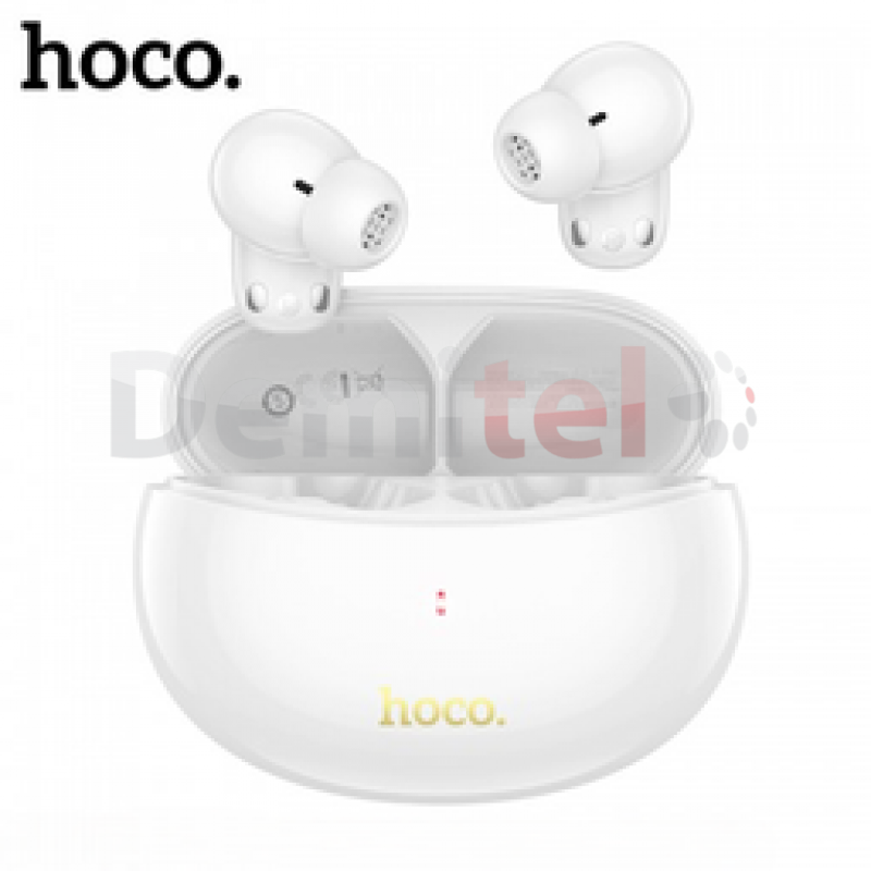 Безжични слушалки Hoco, EQ17 ANC TWS, Бели
