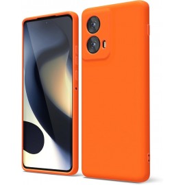 Калъф за Motorola Moto Edge 40 Silicone Series Оранжев  