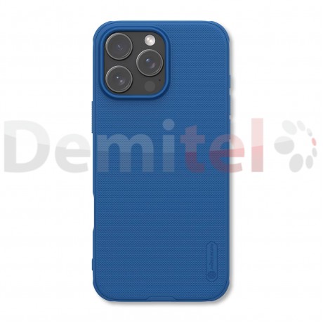 Калъф за iPhone 16 Pro Nillkin Super Frosted Shield Pro Син