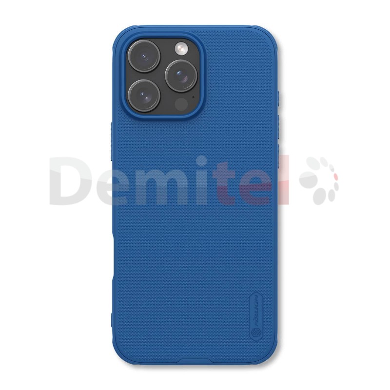 Калъф за iPhone 16 Pro Nillkin Super Frosted Shield Pro Син