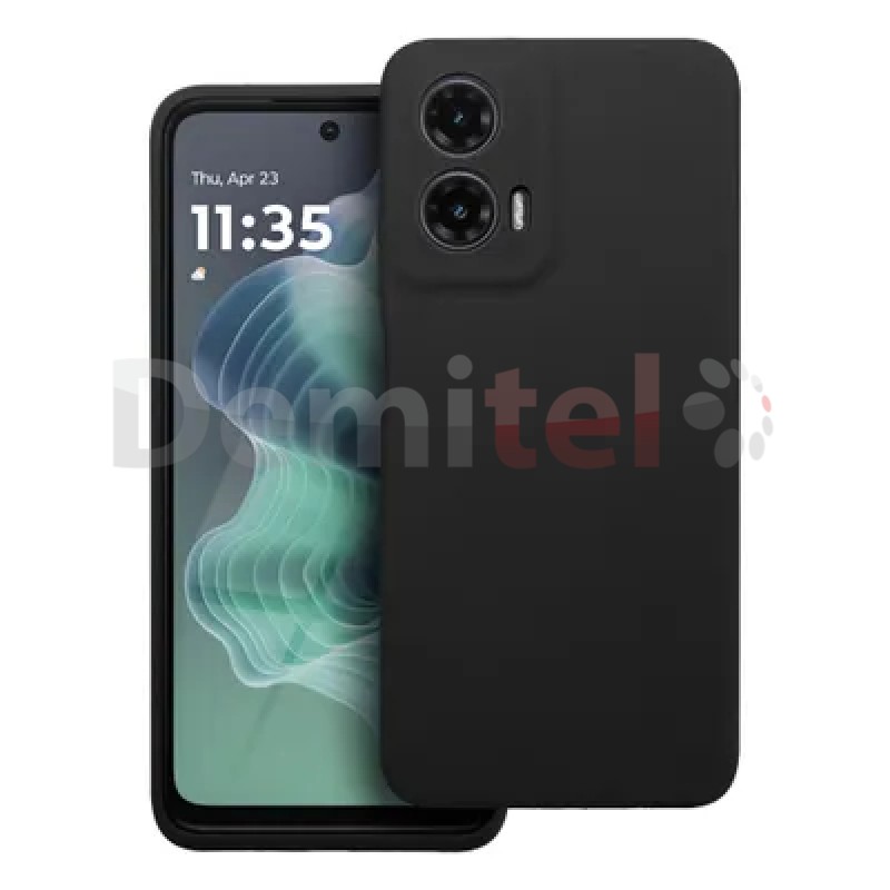 Калъф за Motorola G35 5G Silicone Matt Case Черен
