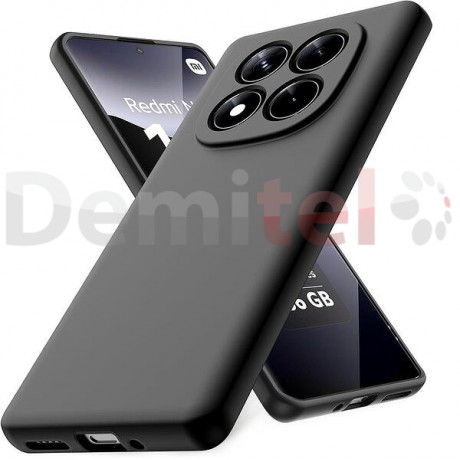 Калъф за Xiaomi Redmi Note 14 Pro Plus 5G Forcell Case Silicone Черен