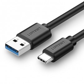 Кабел UGREEN US287 USB>Type-C 3А 1.5М Черен 