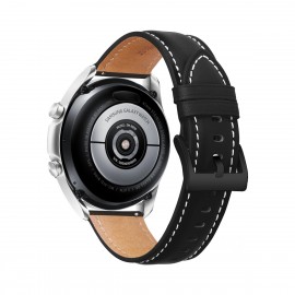 Каишка за Smart Watch 20мм, Leather Premium Strap Черна 