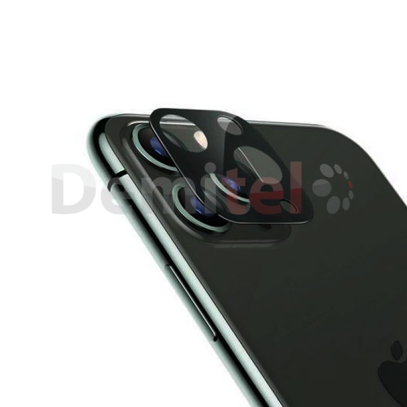 Протектор за камера за iPhone 16 Pro Max Tempered Glass Черен
