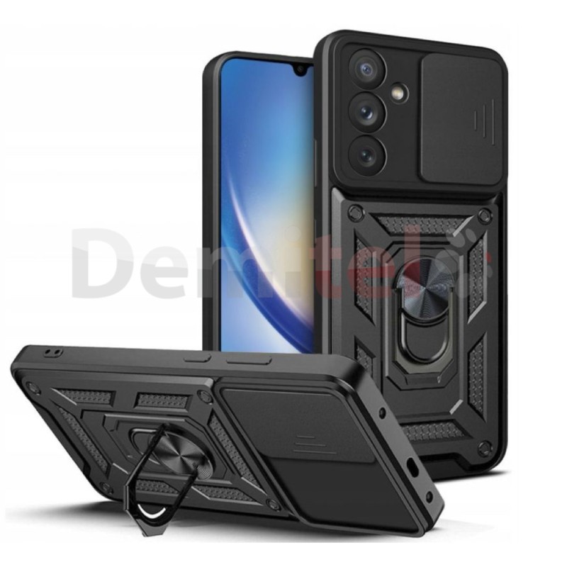 Калъф за Samsung Galaxy A15 5G Ring Armor Case Черен