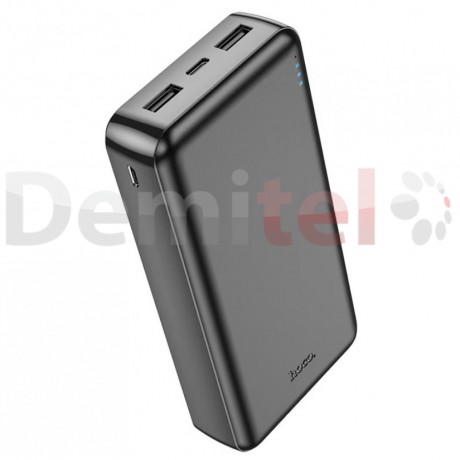 Преносима батерия Hoco J100A 20000mAh Fast Charge Черна