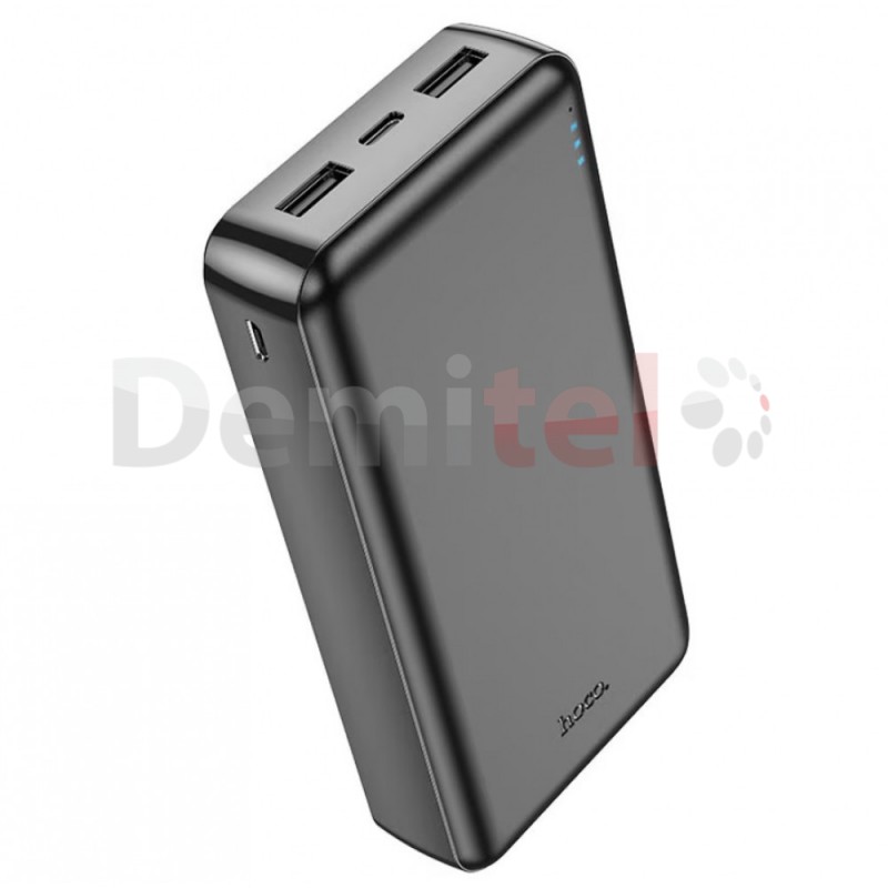 Преносима батерия Hoco J100A 20000mAh Fast Charge Черна
