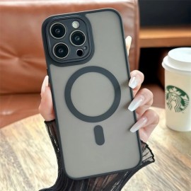 Калъф за iPhone 17 Silicone MagSafe TP-27 Черен 