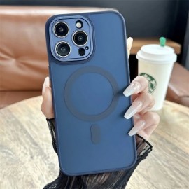 Калъф за iPhone 17 Silicone MagSafe TP-27 Син 