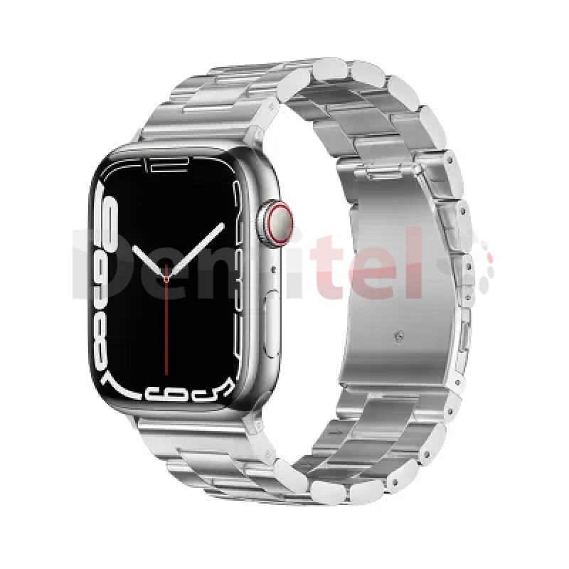 Каишка за Apple Watch 42/44/45/49mm Forcell F-Design FA10 Сребриста 
